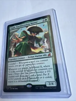 MTG Toph, Earthbending Master TLE 145 - Avatar Magic The Gathering Card - Image 3