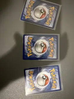 Pokemon TCG Holo Bulbasaur Charmander Squirtle 3 Card Lot English - Image 2