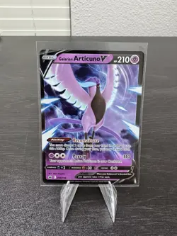 Galarian Articuno V - 058/198 - Pokemon Chilling Reign Sword Shield Rare Card NM - Image 1