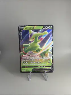 Virizion V SWSH295 SWSH: Sword & Shield Promo Cards Holo - Image 1