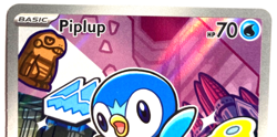 Pokemon Piplup Promo + FREE extra Rare card! - Image 2