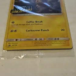 Pokemon Detective Pikachu stamped PROMO Card SM190 Holo SEALED Movie Pokemon TCG - Image 4