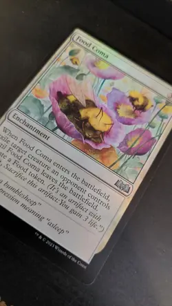 Food Coma (308) Foil Magic the Gathering card - Image 1