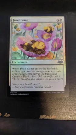Food Coma (308) Foil Magic the Gathering card - Image 2
