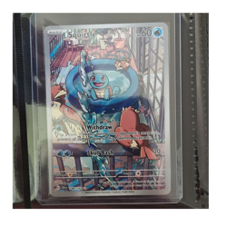 Pokemon Squirtle 148/142 Sv2a: Pokemon Card 151 Art Rare Full Art Holo English - Image 1