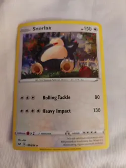 Snorlax (140/202) Cosmos Holographic Promo Pokemon Card - Image 2