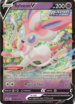 Sylveon V - Holo Promo SWSH: Sword & Shield Promo Cards SWSH202 NM - Image 1