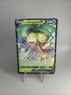 Alolan Exeggutor V SWSH225 SWSH: Sword & Shield Promo Cards Holo - Image 1