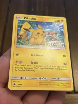Pokemon Pikachu Build-A-Bear Workshop SM86 Promo Card English - Image 3