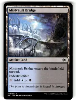 Mistvault Bridge 249 Common Modern Horizons 2 Magic: The Gathering Near Mint - Image 1
