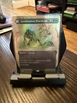 Germination Practicum (Borderless) Foil M Secrets of Strixhaven 296 NM Mtg Magic - Image 1