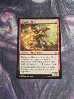 Heartfire Hero Bloomburrow Regular - Image 1