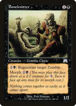 Boneknitter - Foil Onslaught MP MTG - Image 1