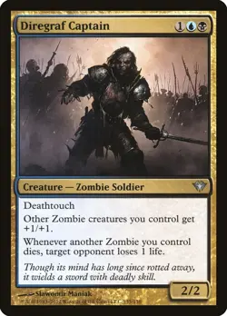 Diregraf Captain - NM - U - MTG - Image 1