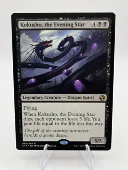Kokusho, the Evening Star - Iconic Masters - MTG Magic the Gathering - NM / M - Image 1
