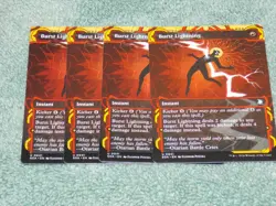 MTG Burst Lightning x4 UNC SOS Mythical Archives NM Low S&H - Image 1