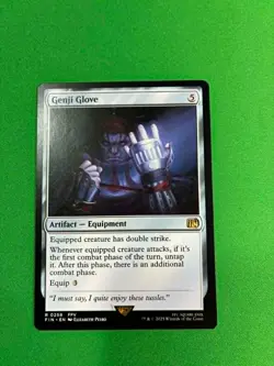 Genji Glove Magic the Gathering: FINAL FANTASY 258 (R) - Image 1
