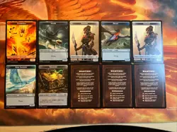 MTG 10 x Double-Sided Token Commander: Outlaws of Thunder Junction NM!! - Image 2