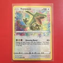 The Pokemon Company Rayquaza 138/185 Vivid Voltage Amazing Rare Holo Eng 120HP - Image 1
