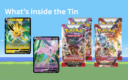 Pokemon TCG: Eevee Evolutions Jolteon V & Espeon V Tin Bundles **SEALED NEW** - Image 3