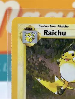Raichu #14 Holo Rare Pokemon TCG 1999 Base Set Unlimited MP Moderately Played - Image 4