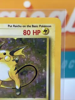 Raichu #14 Holo Rare Pokemon TCG 1999 Base Set Unlimited MP Moderately Played - Image 5