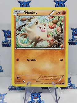 Pokemon Plasma Freeze Mankey 59/116 LP - Image 1