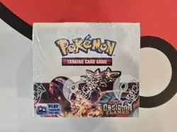 Pokemon Scarlet and Violet Obsidian Flames Booster Box Sealed - Image 1
