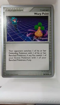 Pokemon TCG Warp Point 88/100 World Championship Decks Jason Klaczynski 2008 - Image 1
