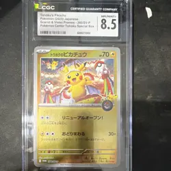 The Pokemon Company Tohoku's Pikachu 260/SV-P Promo Japanese 2025 CGC 8.5 - Image 1
