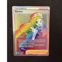 Pokemon Serena Secret Rare Full Art Holo SWSH12 Silver Tempest 207/195 Eng - Image 1