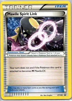 Pokemon TCG Mawile Spirit Link XY105 XY Black Star Promos MP - Image 1