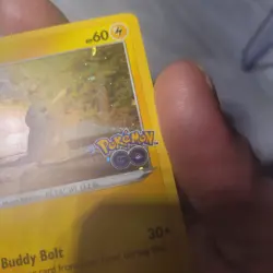 Pikachu - (Cosmos Holo) 027/078 Pokemon GO NM - Image 4