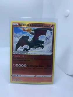 Radiant Charizard Ultra Rare - 020/159 Crown Zenith - Pokemon TCG - NM/M - Image 2