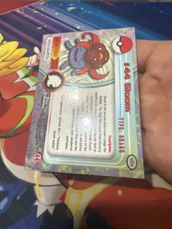 *ACTUALLY TOPPS CHROME HOLO* Pokemon 2000 Gloom TV Animation Series #44 - Image 4