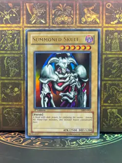 Yu-Gi-Oh! Summoned Skull Metal Raiders MRD-003 1st Edition Ultra Rare Asian - Image 1