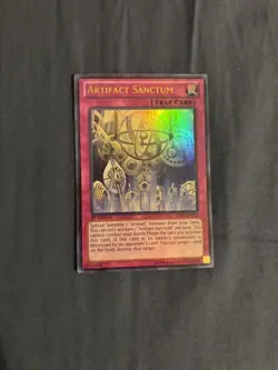 Yugioh Artifact Sanctum PRIO-EN072 Ultra Rare 1st Edition LP - Image 1