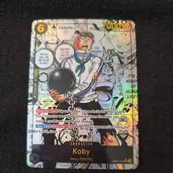 One Piece TCG Koby EB Egghead Crisis EB04-044 Manga Alt Art – EN – NM - Image 2