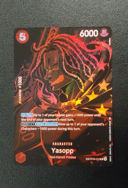 ONE PIECE Yasopp OP09-013 SP Parallel Legacy of the Master - Image 1