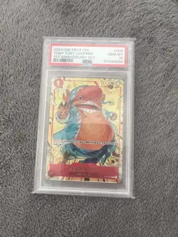 Tony Tony Chopper 1st Anniversary Set ST01-006 One Piece Chinese PSA 10 - Image 1