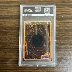 PSA 9 YuGiOh! Dark Magician Girl RA03-EN123 Platinum Secret Rare (Alternate Art) - Image 2