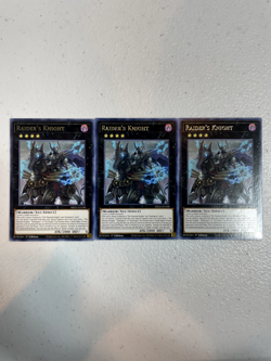 yugioh raider's knight rare 3x mp21-en190 playset MP21 - Image 1