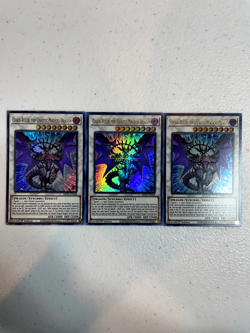 yugioh chaos ruler, the chaotic magical dragon ultra rare 3x mp21-en128 MP21 - Image 1