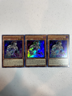 yugioh the phantom knights of torn scales ultra rare 3x mp21-en168 playset MP21 - Image 1