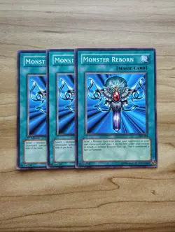 Yu-Gi-Oh! - Monster Reborn 3X - Full Playset - Image 1