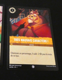 LORCANA TRADING CARD GAME DISNEY CHAPITRE 1 CARTE 26/204 FR NM - Image 1