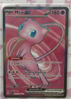 Pokemon TCG Mew ex 193/165 SV Scarlet & Violet 151 Ultra Rare Holo Eng - Image 1