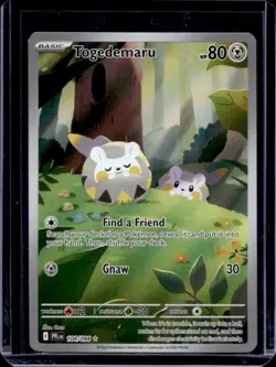 2025 Pokemon Phantasmal Flames Togedemaru Illustration Rare #104/094 - Image 1