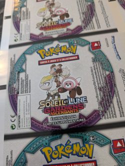 UNCUT Gardiens Ascendants French Booster Pack Wrapper Foil Sheet Pokemon - - Image 3
