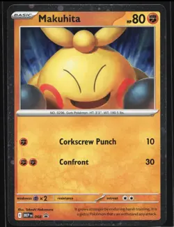 Makuhita 068 Holo Promo ME: Mega Evolution Promo Pokemon Holo NM - Image 1